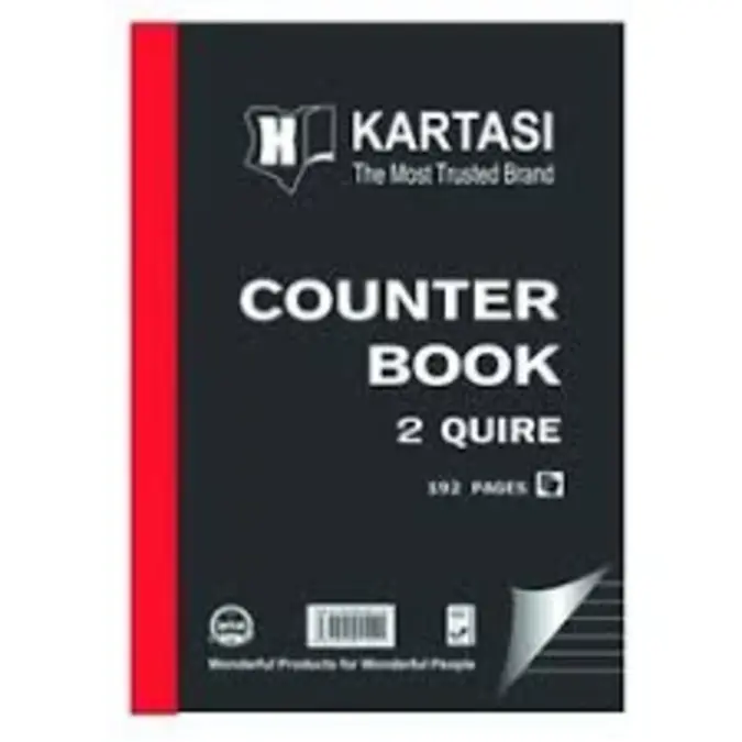 Kartasi Counter Book A4 2 Quire